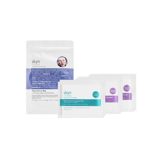 Hydro Cool Firming Face-Lift in-a-Bag (6-piece kit) by Skyn Iceland